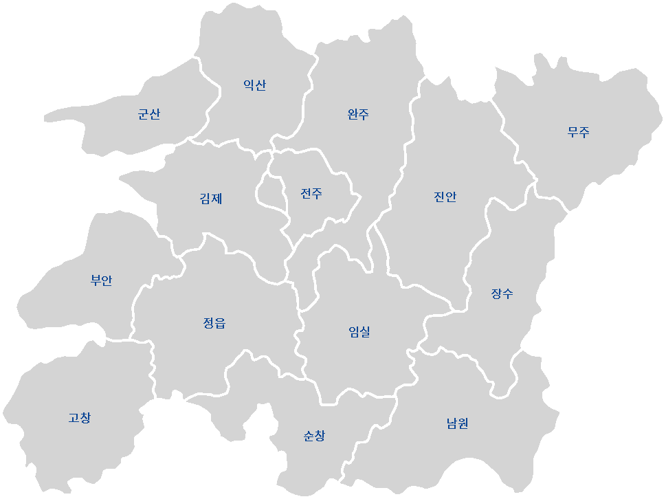 전북지도